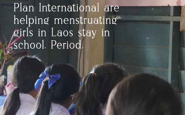 Helping menstruating girls in Laos stay in school. Period.