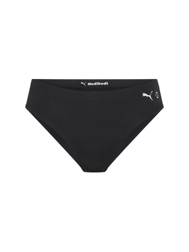 Bikini Actif sans coutures Puma X Modibodi flux moyen Gris onyx