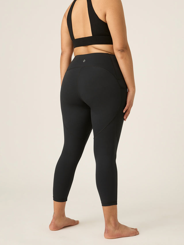 7/8 Active Legging Moderate Schwarz