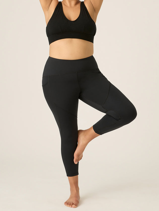 7/8 Active Legging Moderate Schwarz