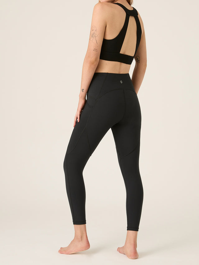 7/8 Active Legging Moderate Schwarz