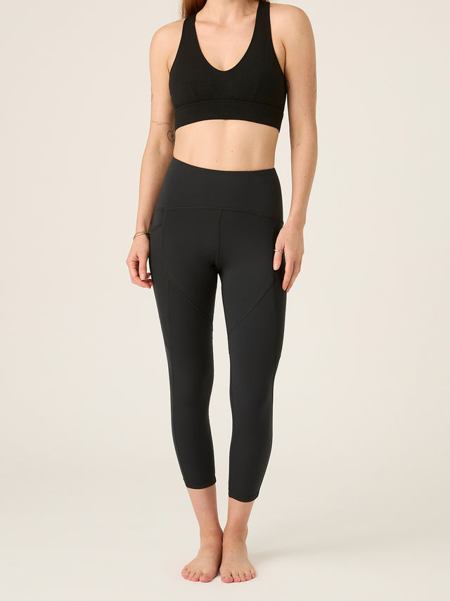 7/8 Active Legging Moderate Schwarz