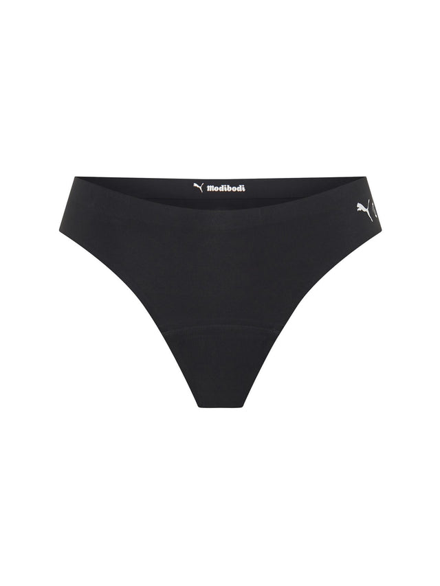 String Actif sans coutures Puma X Modibodi flux léger Gris onyx