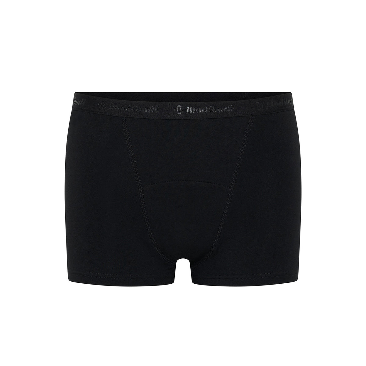 Period Basic Boyshort Super Overnight in Black Modibodi Modibodi EU