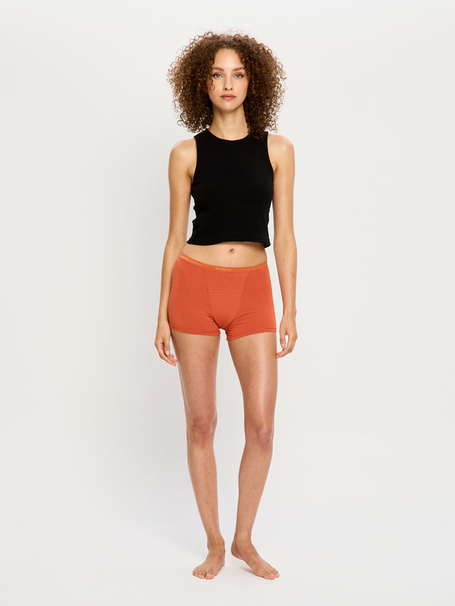 Klassische Boyshort Super Burnt Brick