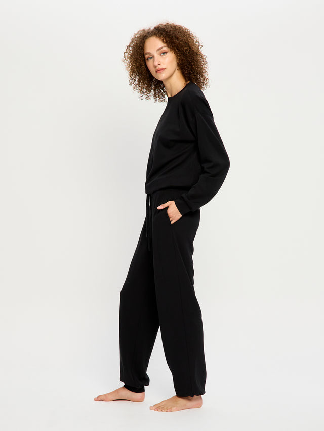 Jogging coupe classique Noir