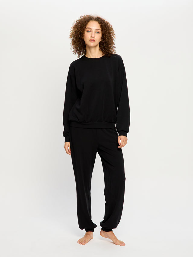 Classic Cut Sweatshirt Schwarz