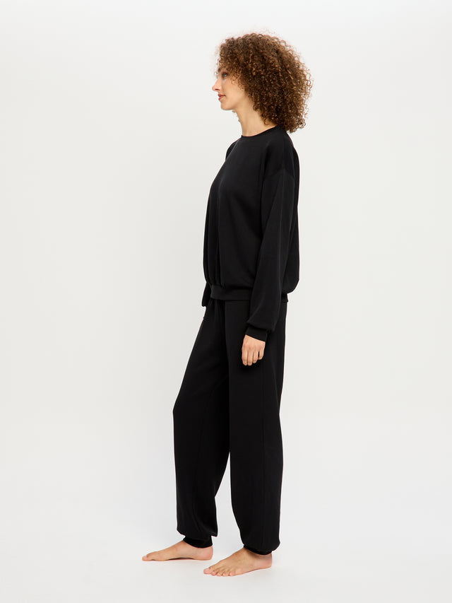 Classic Cut Sweatshirt Schwarz