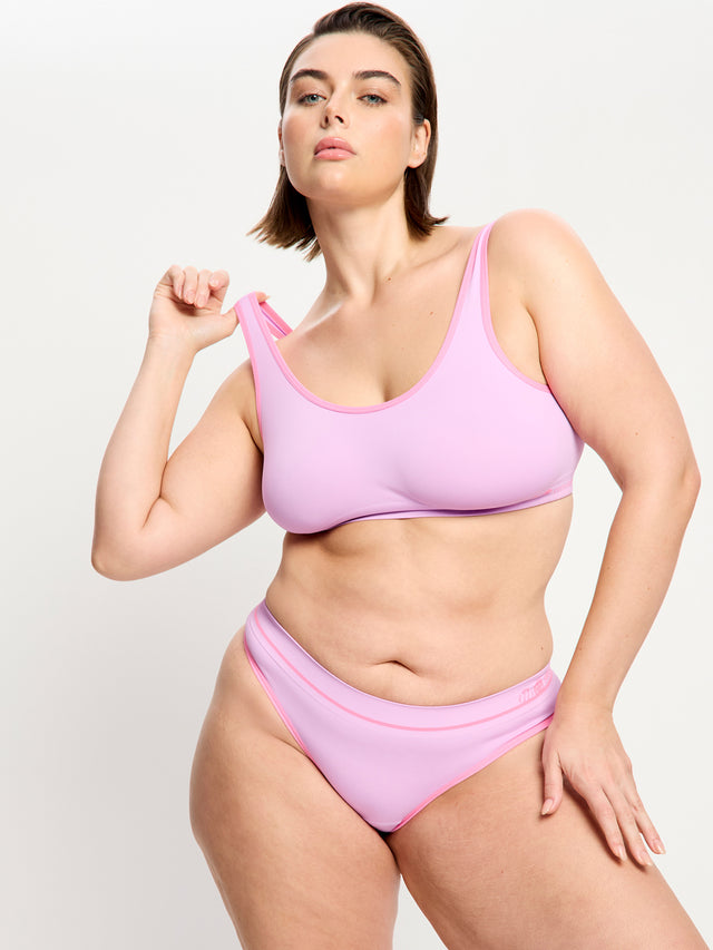 SmileyWorld® | Modibodi Nahtloses Bralette- und Tanga-Set