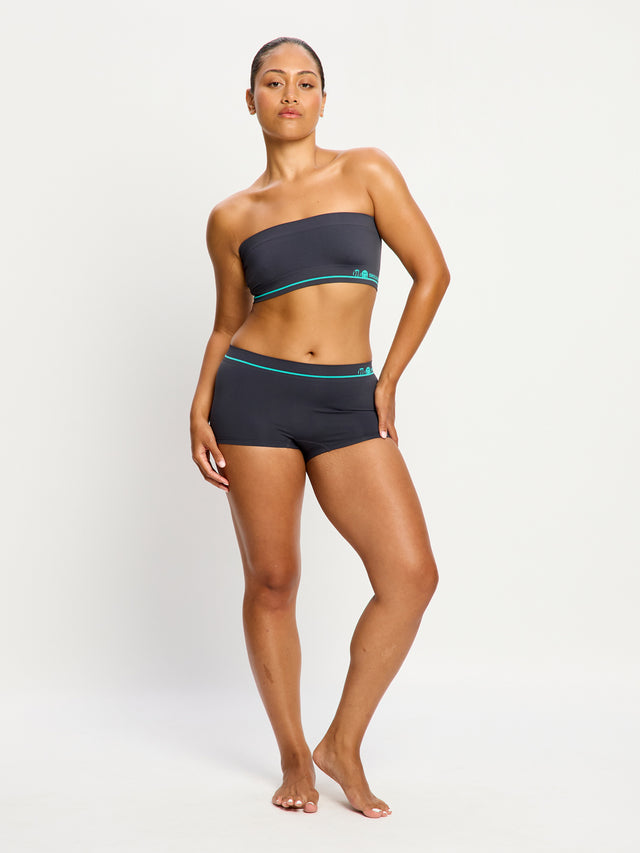 SmileyWorld® | Modibodi Nahtloses Bandeau- und Boyshort-Set