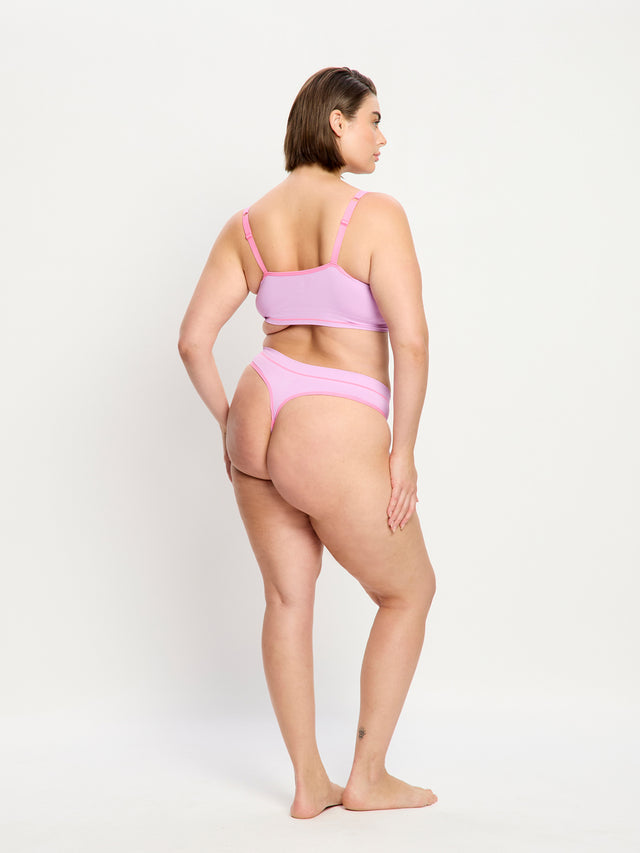 SmileyWorld® | Ensemble brassière et string sans coutures Modibodi