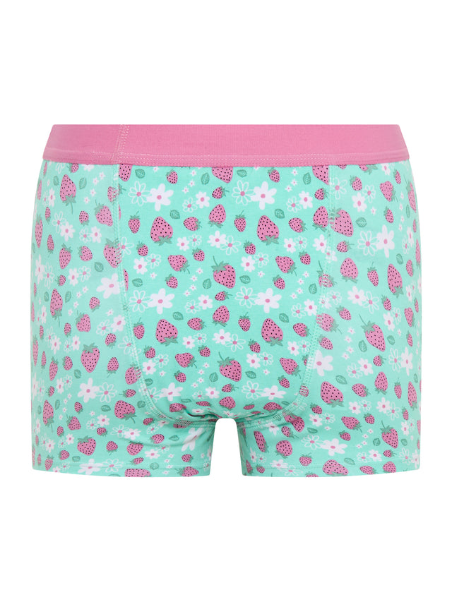 Boxer taille basse ado flux ultra Super fraise