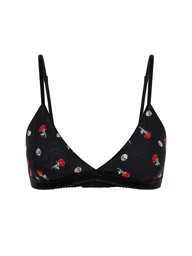 Bralette Saint Valentin Intimates Rose noire