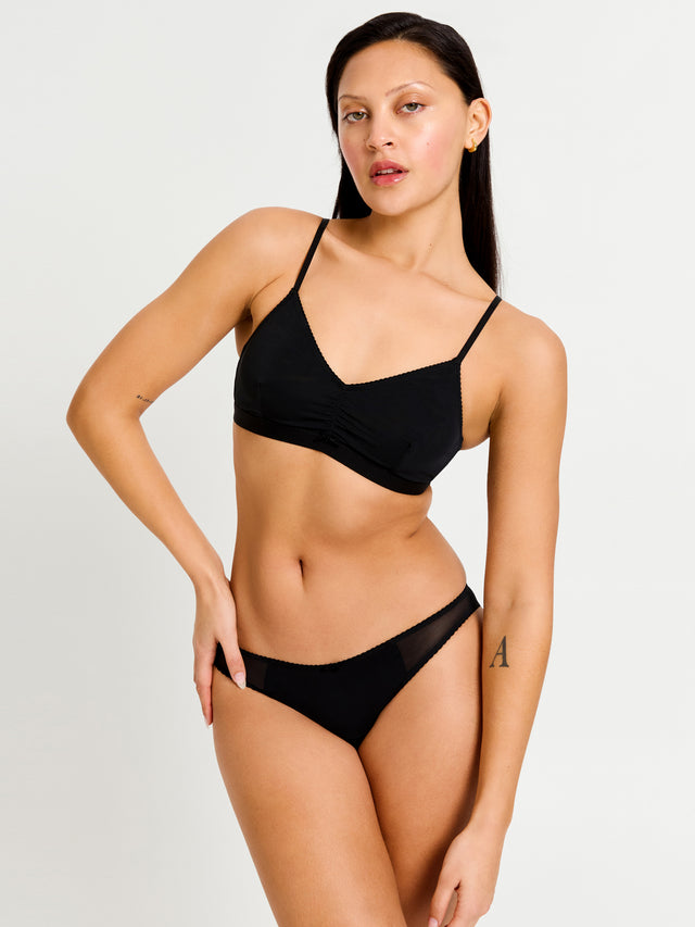 Bralette Bianca Noir