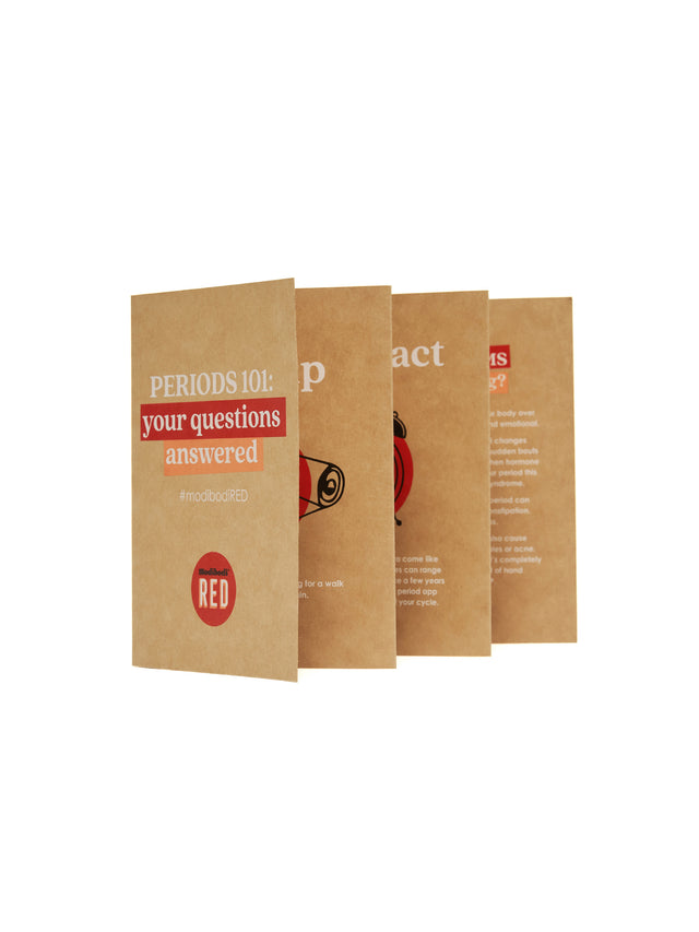 My Period Kit with Hipster Bikini Moderate Black