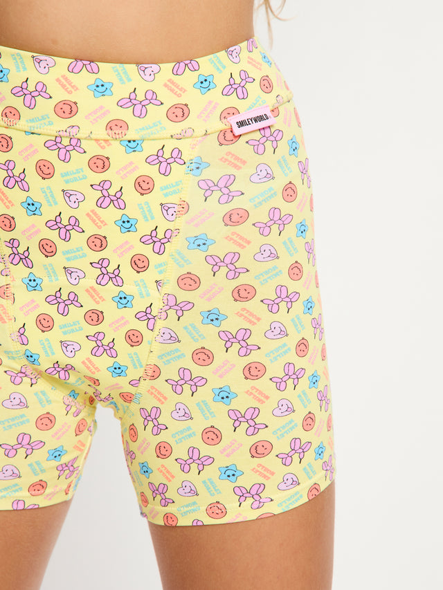 SmileyWorld® | Modibodi Teen Schlafshorts 2er-Pack Super Carnival Spirit