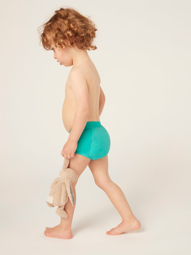 Pack de 2 culottes d’apprentissage réutilisables de jour pour les tout-petits Super-héros