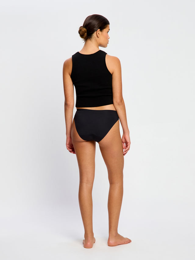 West Ham United Women X Modibodi Bikini sans coutures Noir Moyen