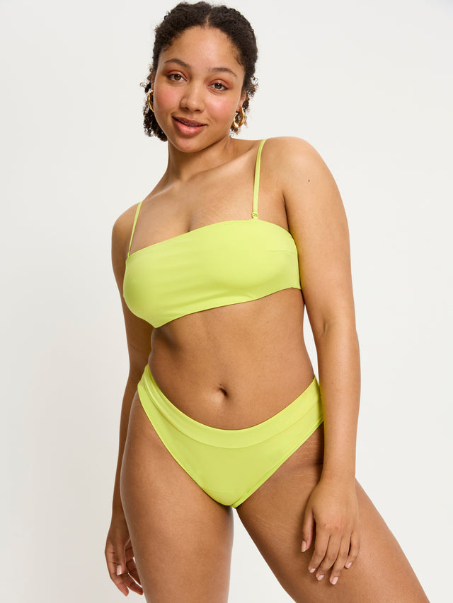 SmileyWorld® | Bralette bandeau Modibodi Jaune acide