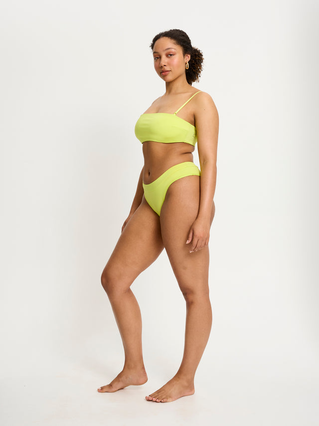 SmileyWorld® | Culotte cheeky Modibodi flux moyen Jaune acide