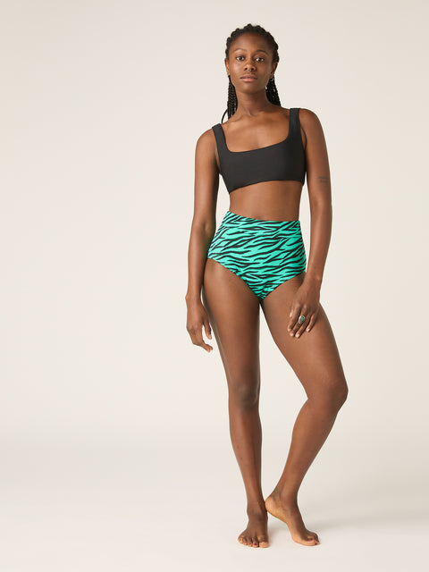 SWSBHKLMPAGW-MB_Recycled Swimwear_Hi-Waist Bikini Brief_LM_Party Animal Green_1_model_Amy_10-S.jpg