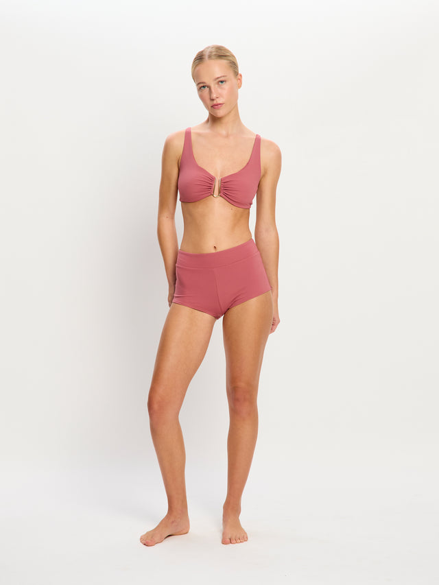 Short de bain Molokai niveau d’absorption ultra Mauve