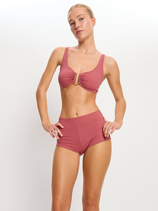 Short de bain Molokai niveau d’absorption ultra Mauve