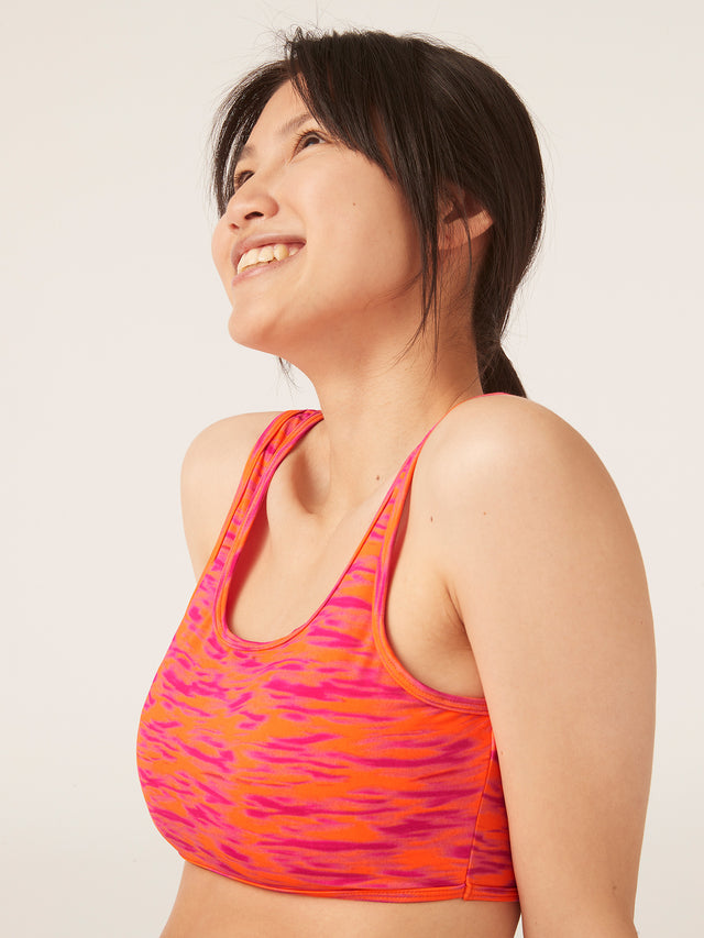 Crop Top für Teen Bademode Mauritius Orange