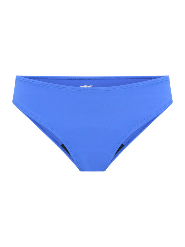 Ensemble bikini à décolleté plongeant Indigo électrique