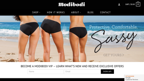 Modibodi Launches Google Customer Reviews