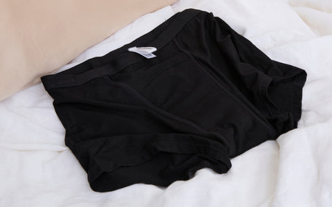 Solid Black Bamboo High Waist EveryDay Underwear