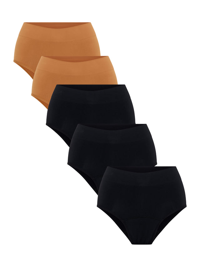 ModiComfort Seamless Full Brief 5 Pack