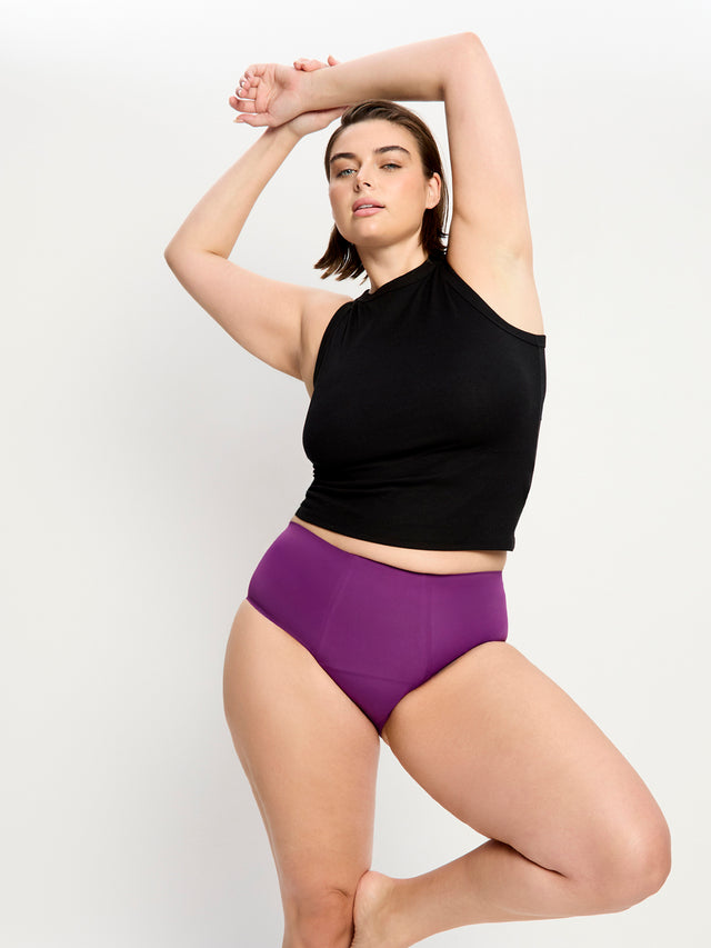 Allure Nahtloser Full Brief Super Mystic Lila