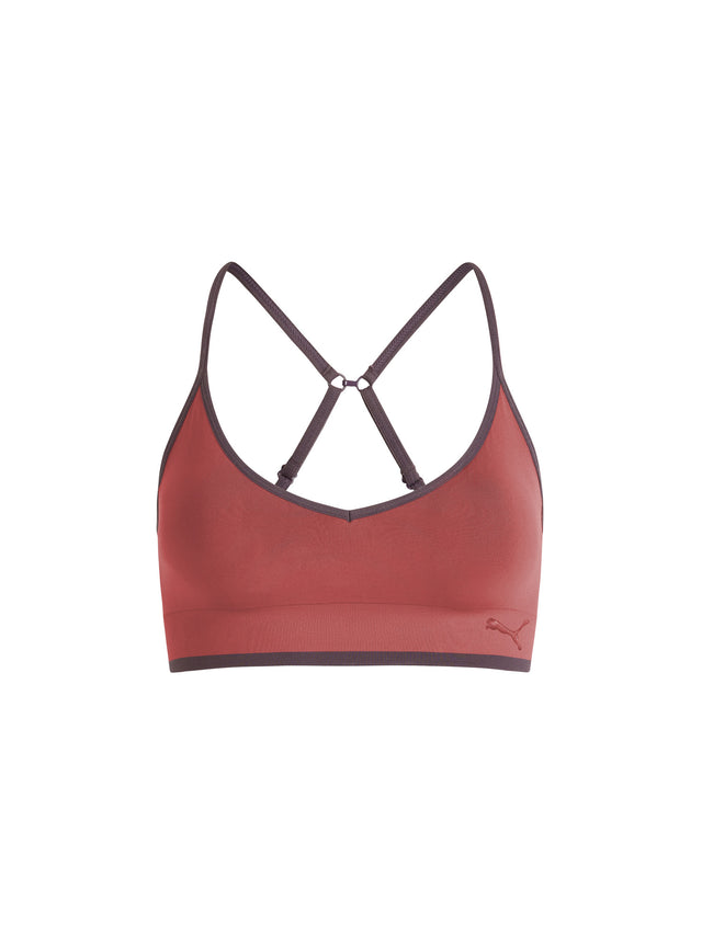 Ensemble bralette et shorty Puma x Modibodi « Plum Perfect »