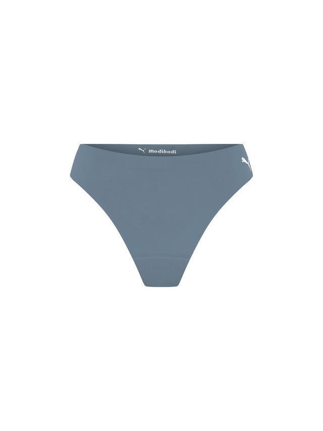 Bikini Actif sans coutures Puma X Modibodi flux moyen Bleu natif