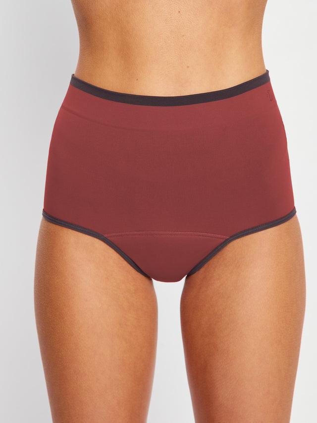 Ensemble bralette et shorty Puma x Modibodi « Plum Perfect »
