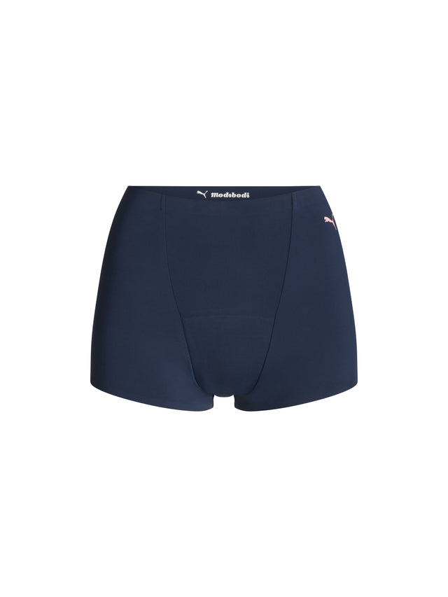 Sinnlicher Bikini mit hoher Taille, moderate Bedeckung, Bitter Chocolate Braun