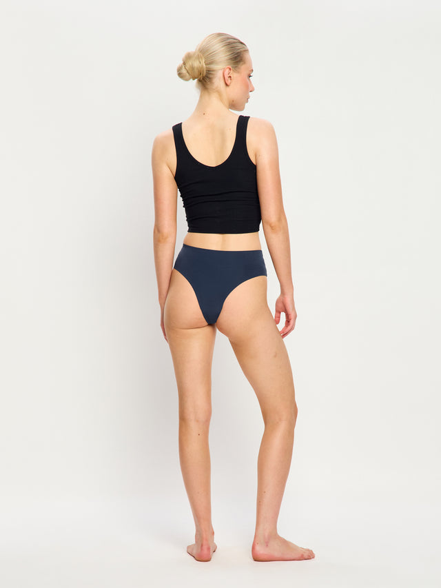 Puma X Modibodi sans coutures Actif taille haute cheeky flux moyen Minuit