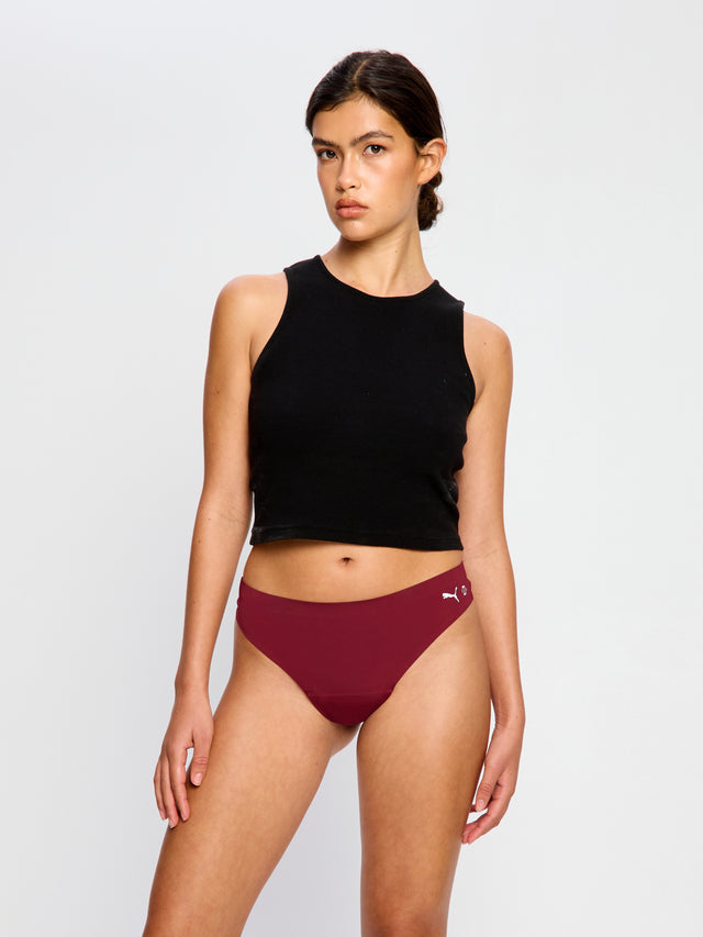 String Actif sans coutures Puma X Modibodi flux léger Rubis scintillant