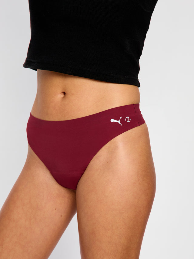 String Actif sans coutures Puma X Modibodi flux léger Rubis scintillant