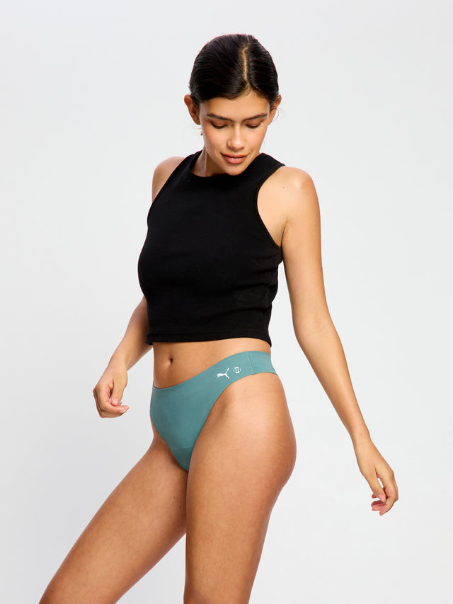 String Actif sans coutures Puma X Modibodi flux léger Vert sauge