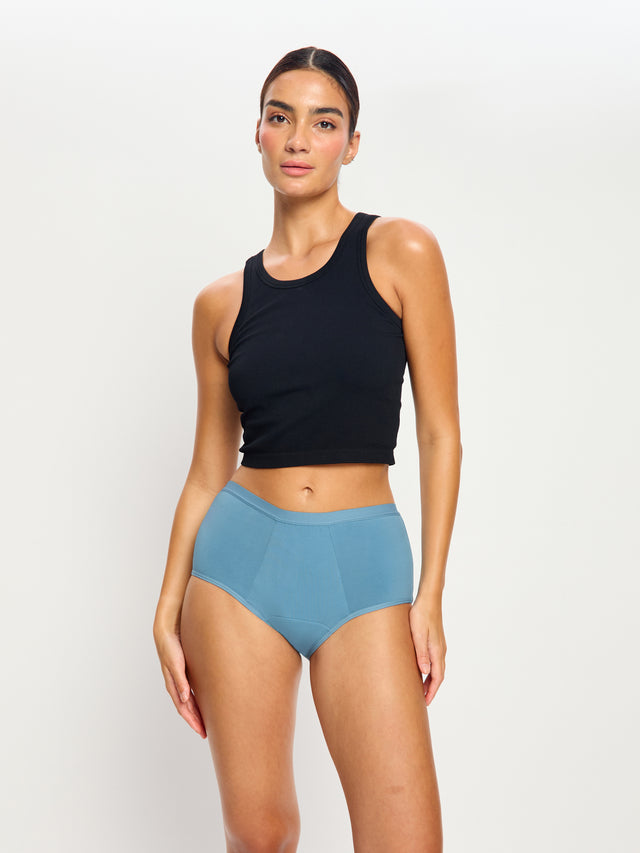 Basic Full Brief 3er-Pack Super Subtle Umbra/Plain Pink/Composure Blue