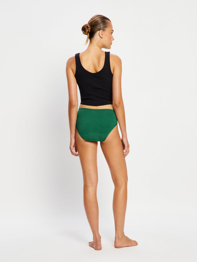 Basic Mid-Rise Slip Moderate Fir Green