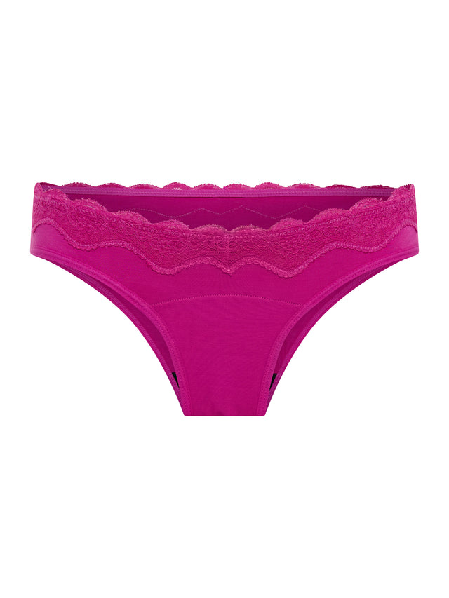 Cassia V Cheeky Brief Light Electric Fuchsia