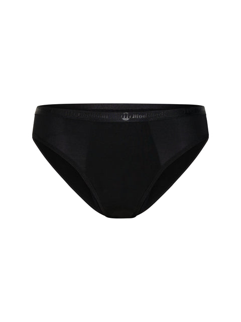 Modibodi Modibodi Period Underwear Classic Bikini Maxi-24hrs Black 06/2XS  2024, Buy Modibodi Online