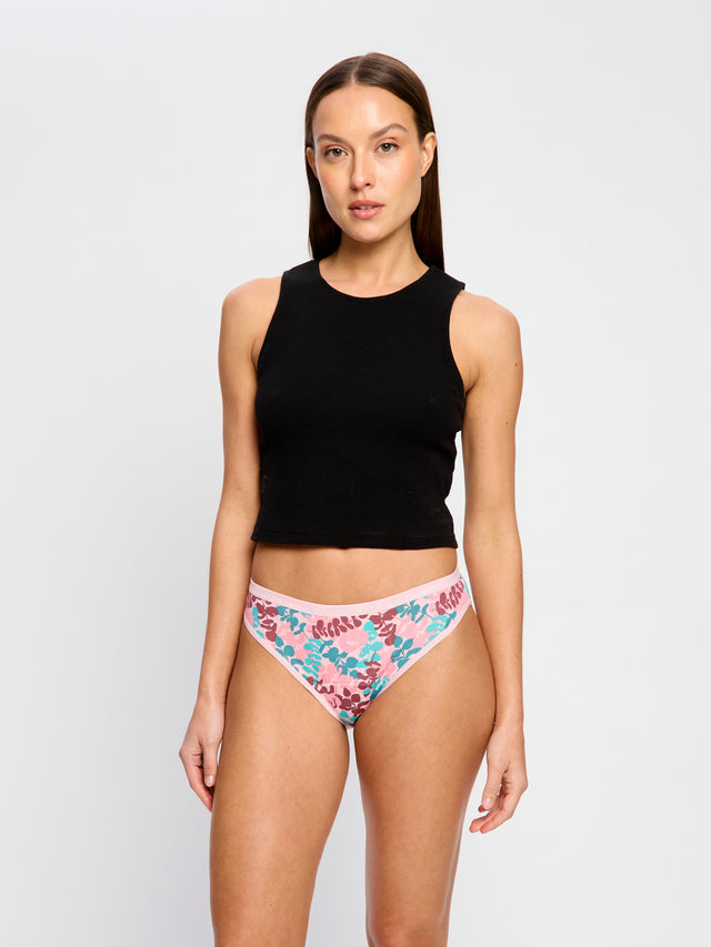 Bikini Classique flux ultra Jardin de lierre