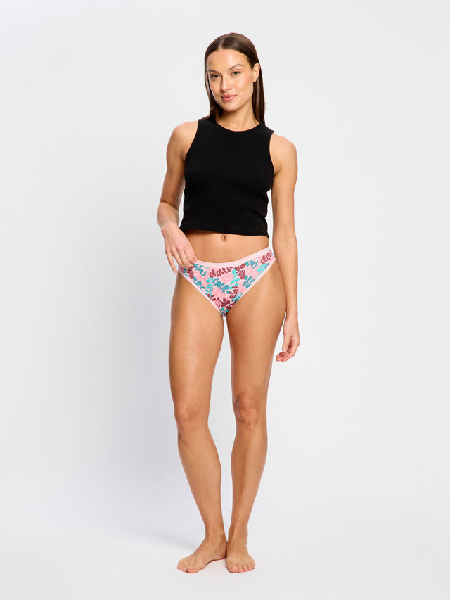 Bikini Classique flux ultra Jardin de lierre