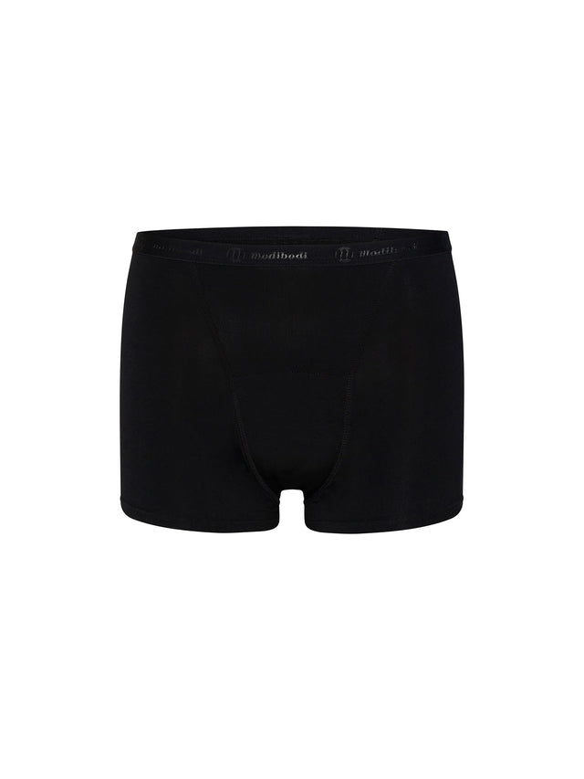 Klassische Boyshort Moderate Schwarz