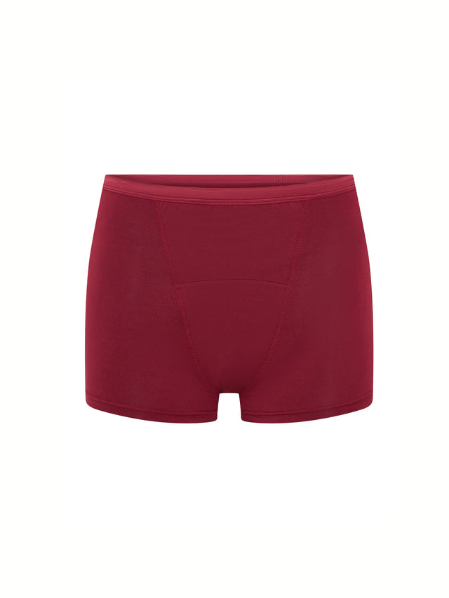 Boxer Classique flux ultra Bourgeon rouge