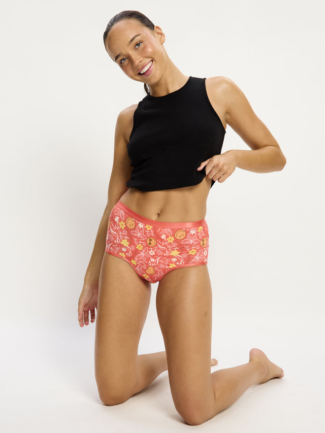 SmileyWorld® | Modibodi Classic Lot de 2 slips et shortys